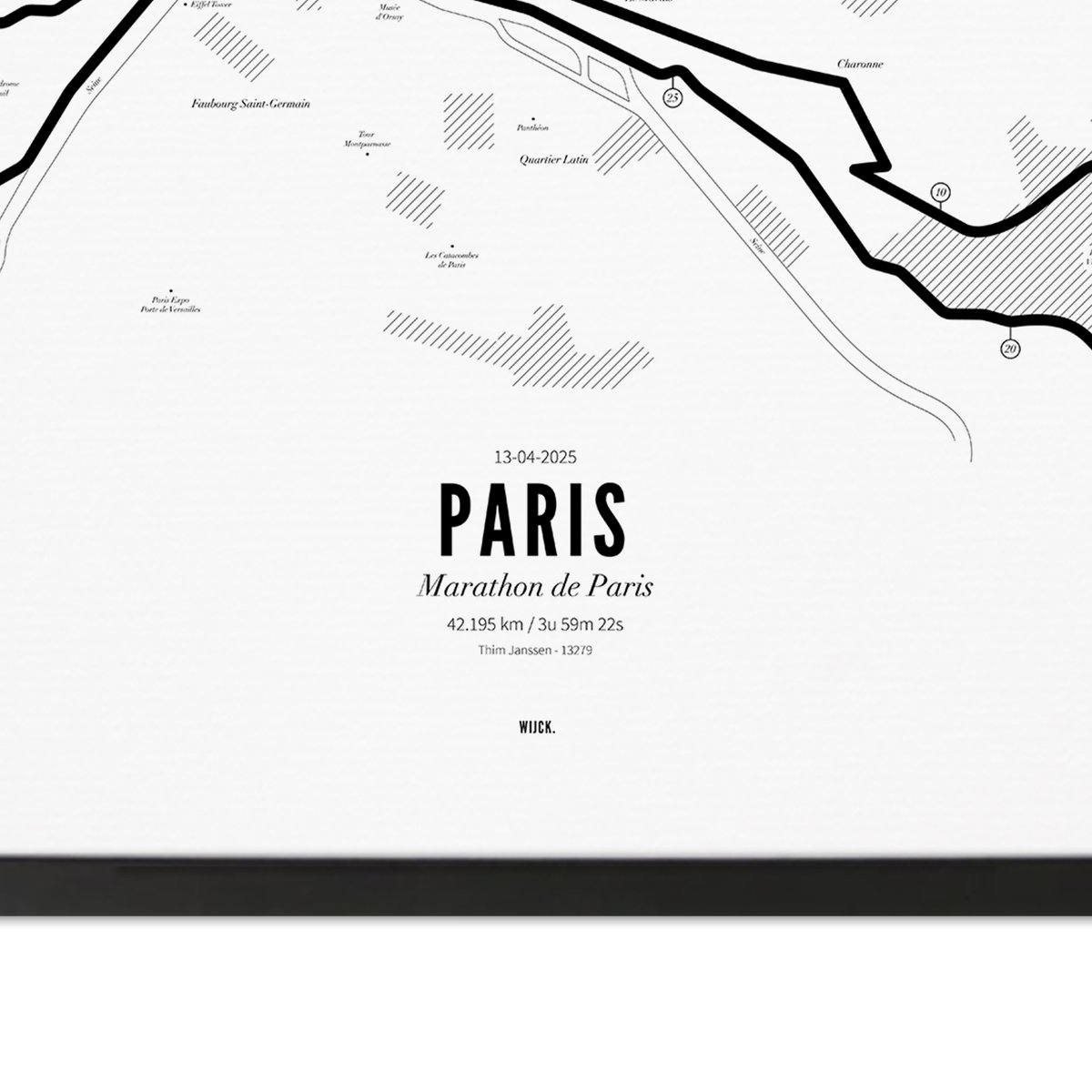 Affiches de Marathon Paris 2025 | WIJCK.