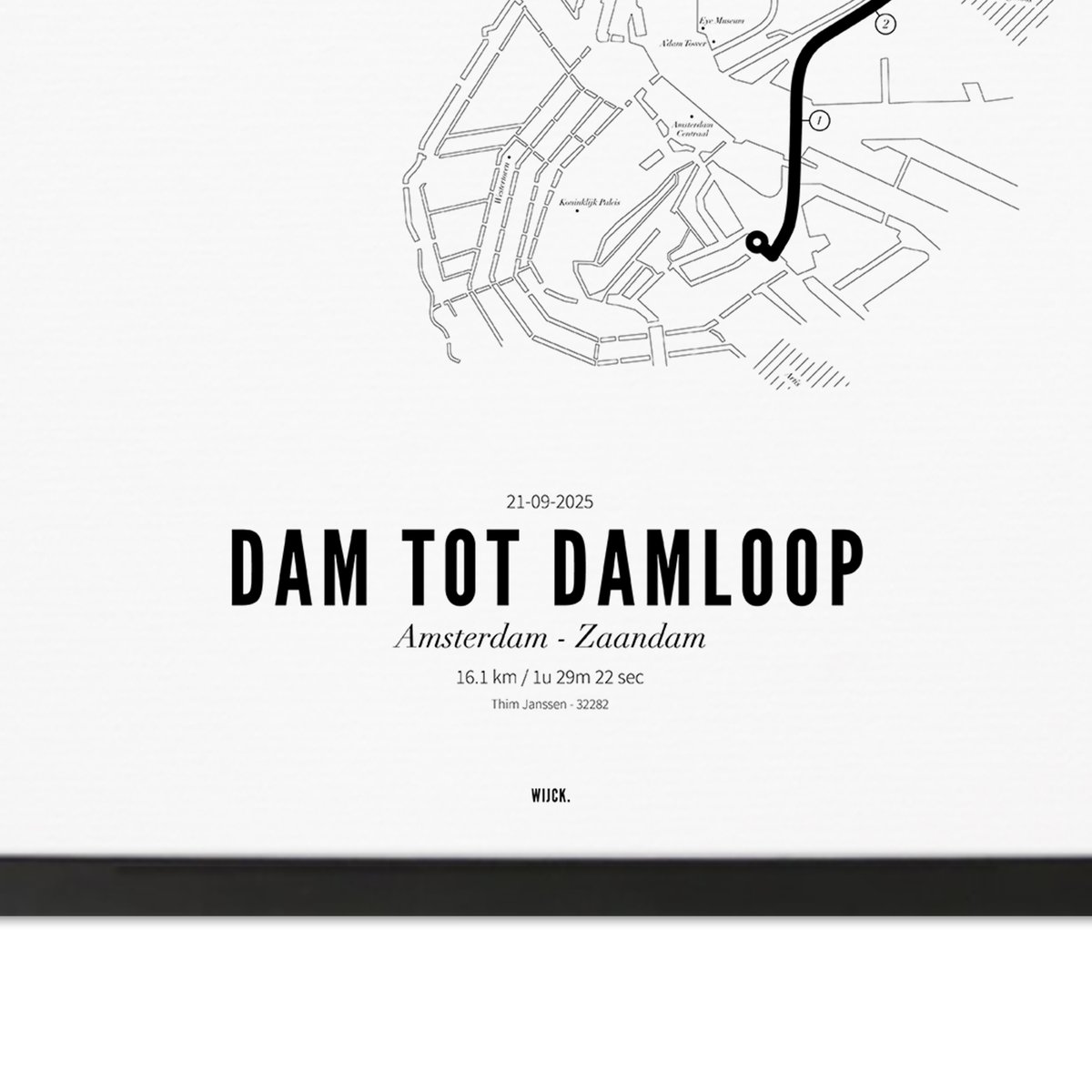 Affiches de Dam tot Damloop 2025 | WIJCK.