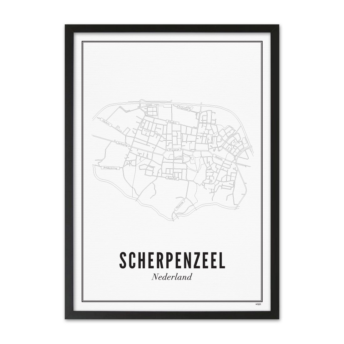 Affiches de Scherpenzeel - Ville | WIJCK.