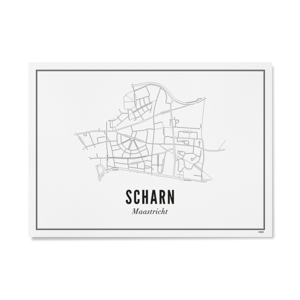Poster von Maastricht - Scharn | WIJCK.
