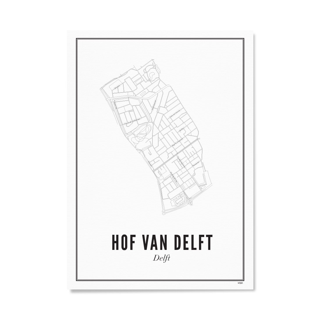 Affiches de Delft - Hof van Delft | WIJCK.