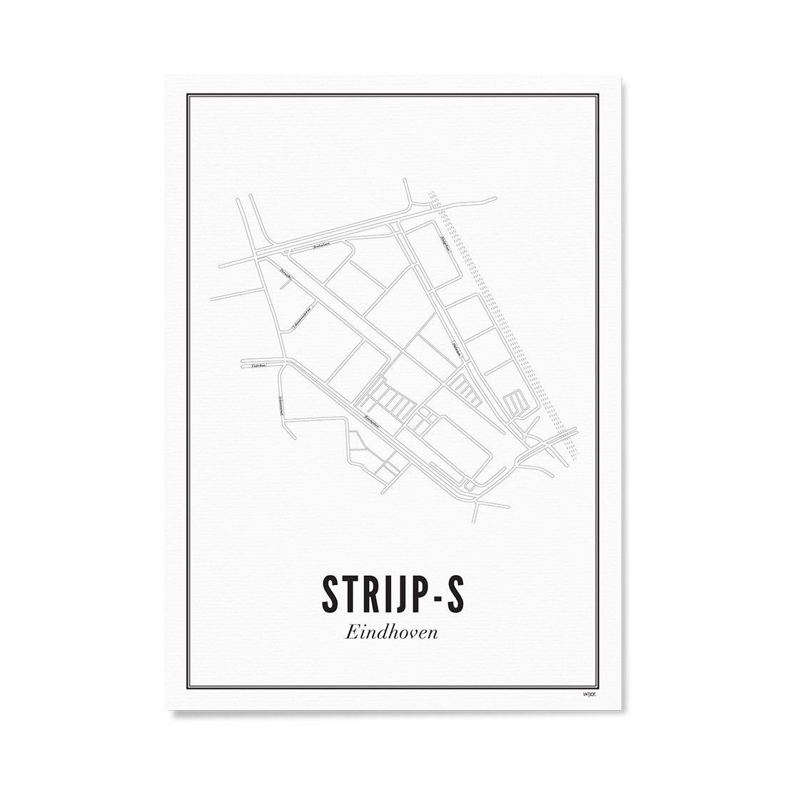 Poster of Eindhoven - Strijp-S | WIJCK.