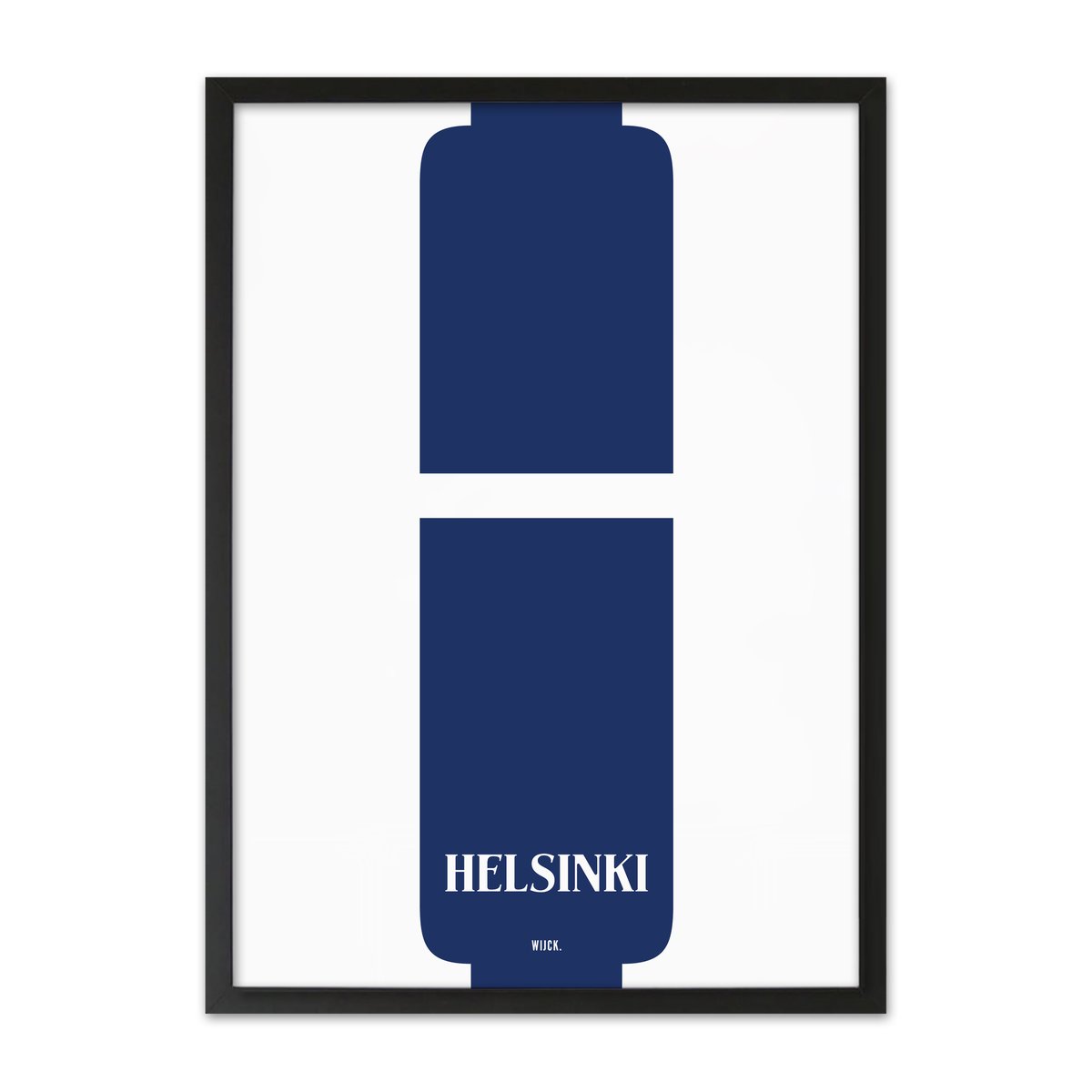 Poster von H von Helsinki | WIJCK.