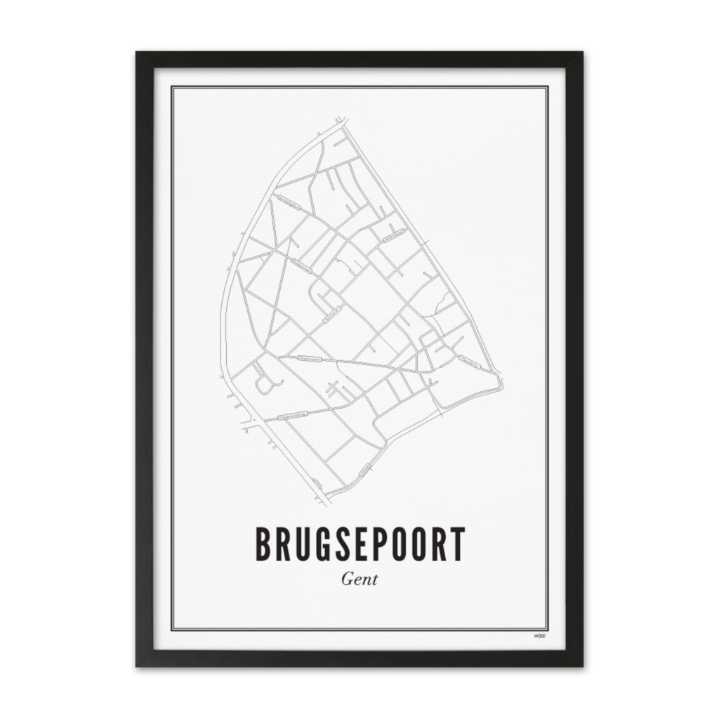 Affiches de Ghent - Brugsepoort | WIJCK.