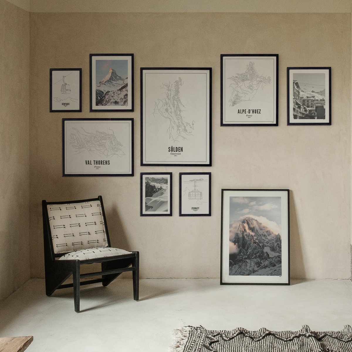 Poster van Mont Blanc | WIJCK.