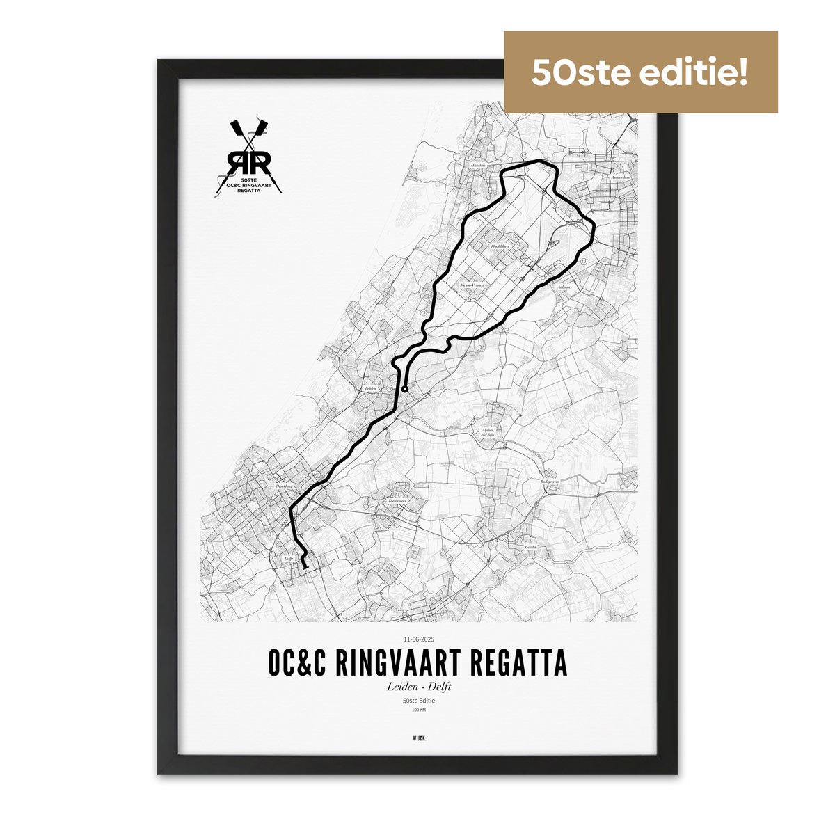 Poster van Ringvaart Regatta | WIJCK. 