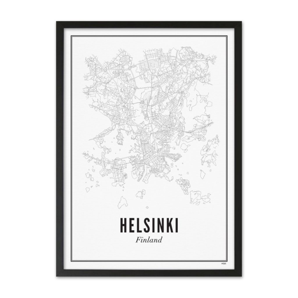 Poster van Helsinki - Stad | WIJCK. 