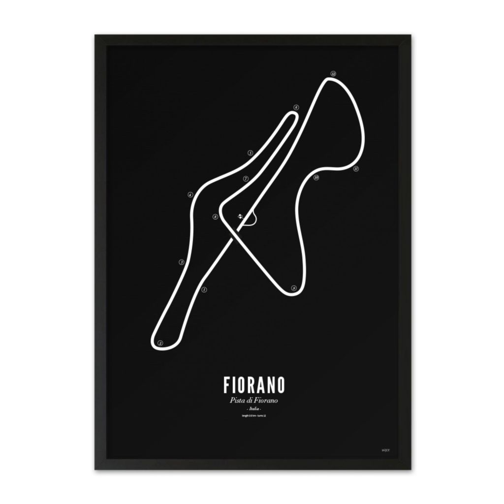 Affiches de Fiorano - Black edition | WIJCK.