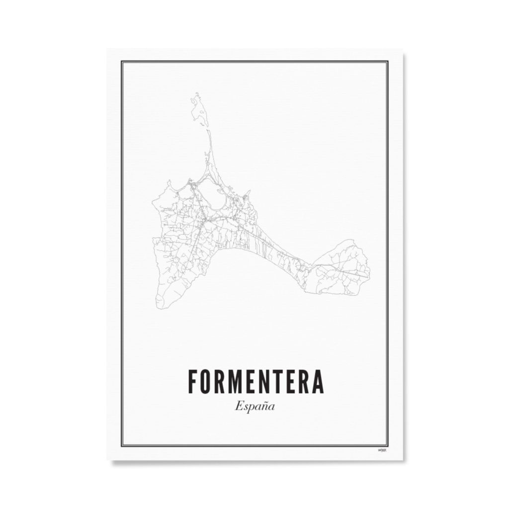 Poster of Formentera - Formentera | WIJCK.