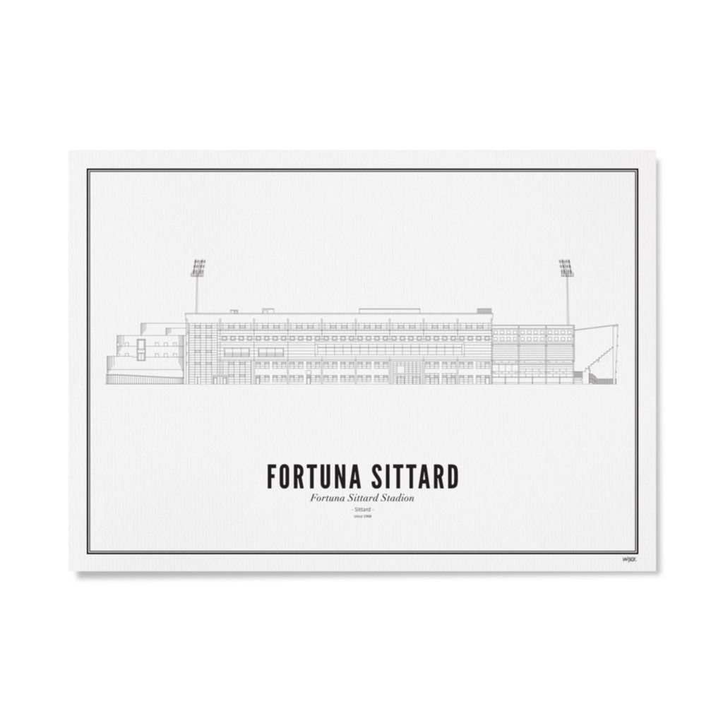 Poster von Fortuna Sittard Stadion | WIJCK.