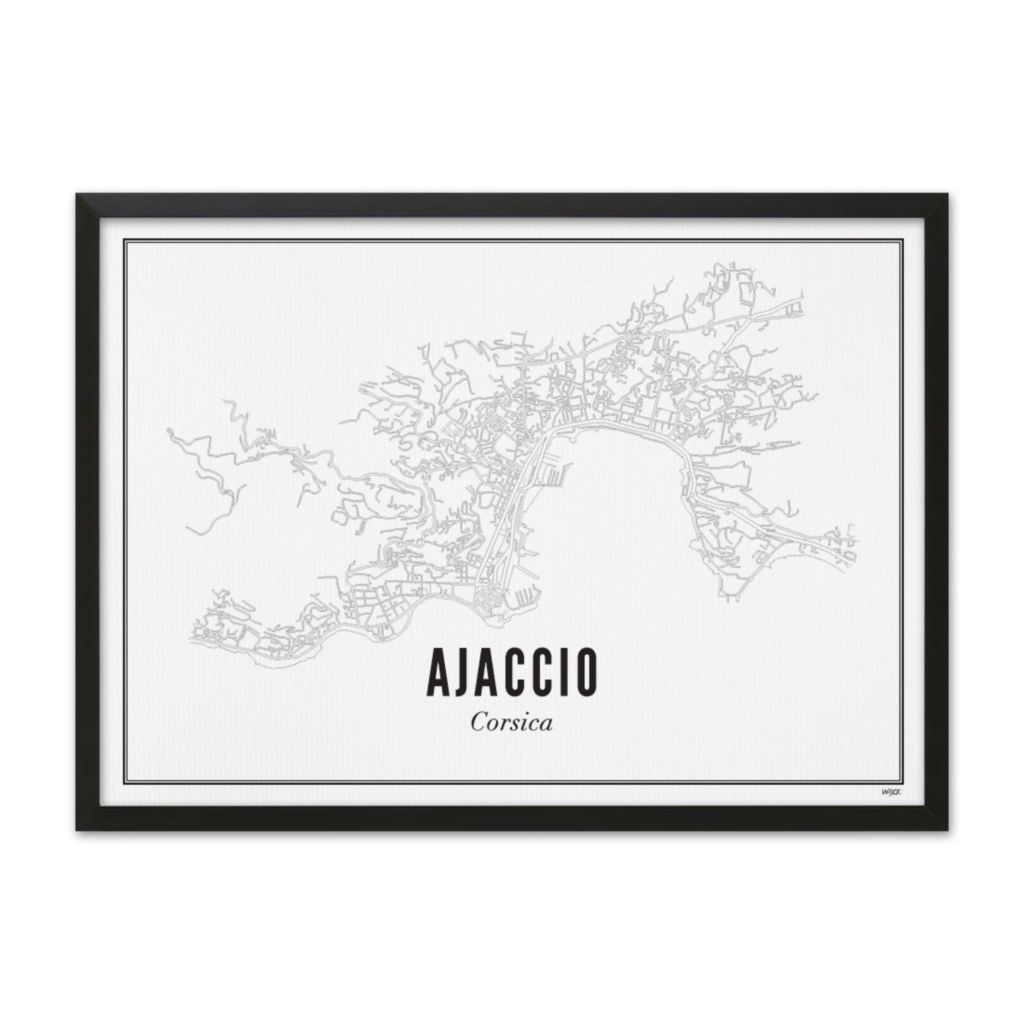 Poster of Ajaccio - City | WIJCK.