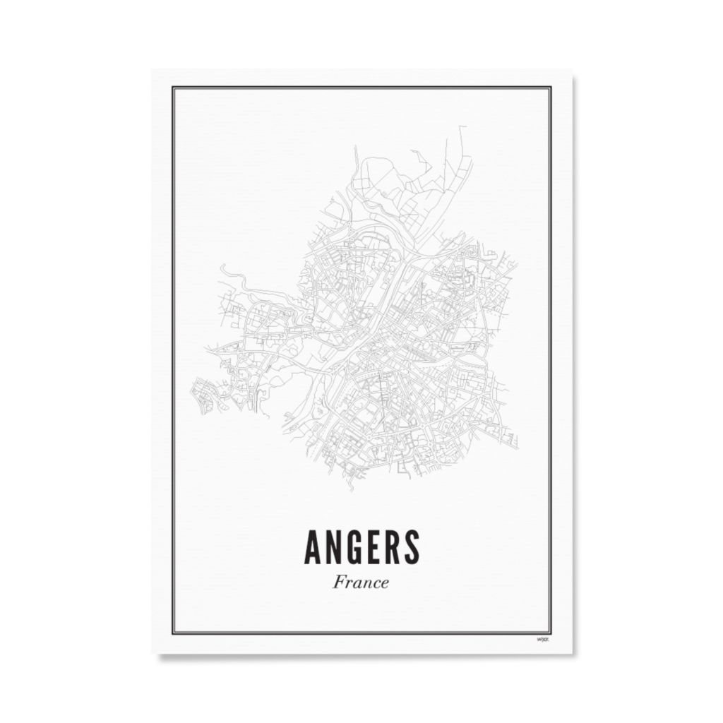 Poster of Angers - City | WIJCK.