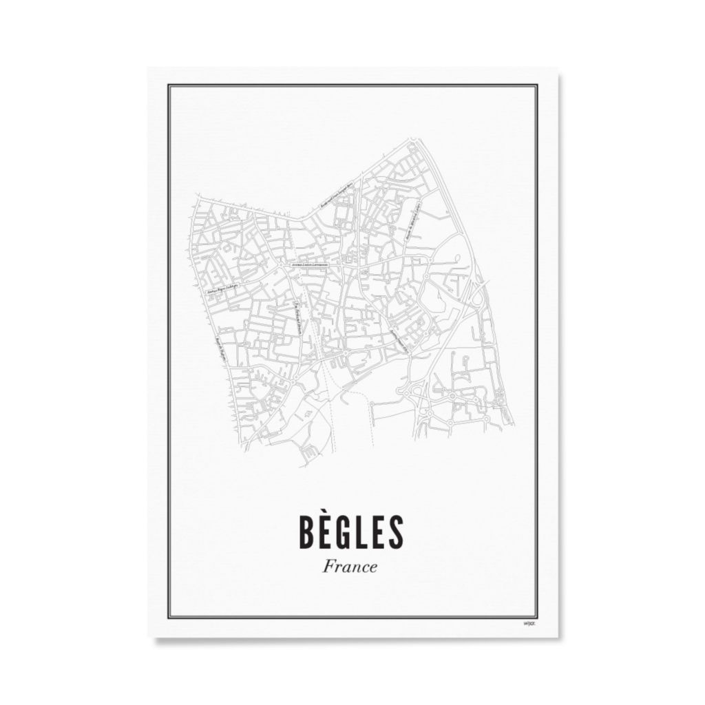 Affiches de Bègles - Ville | WIJCK.