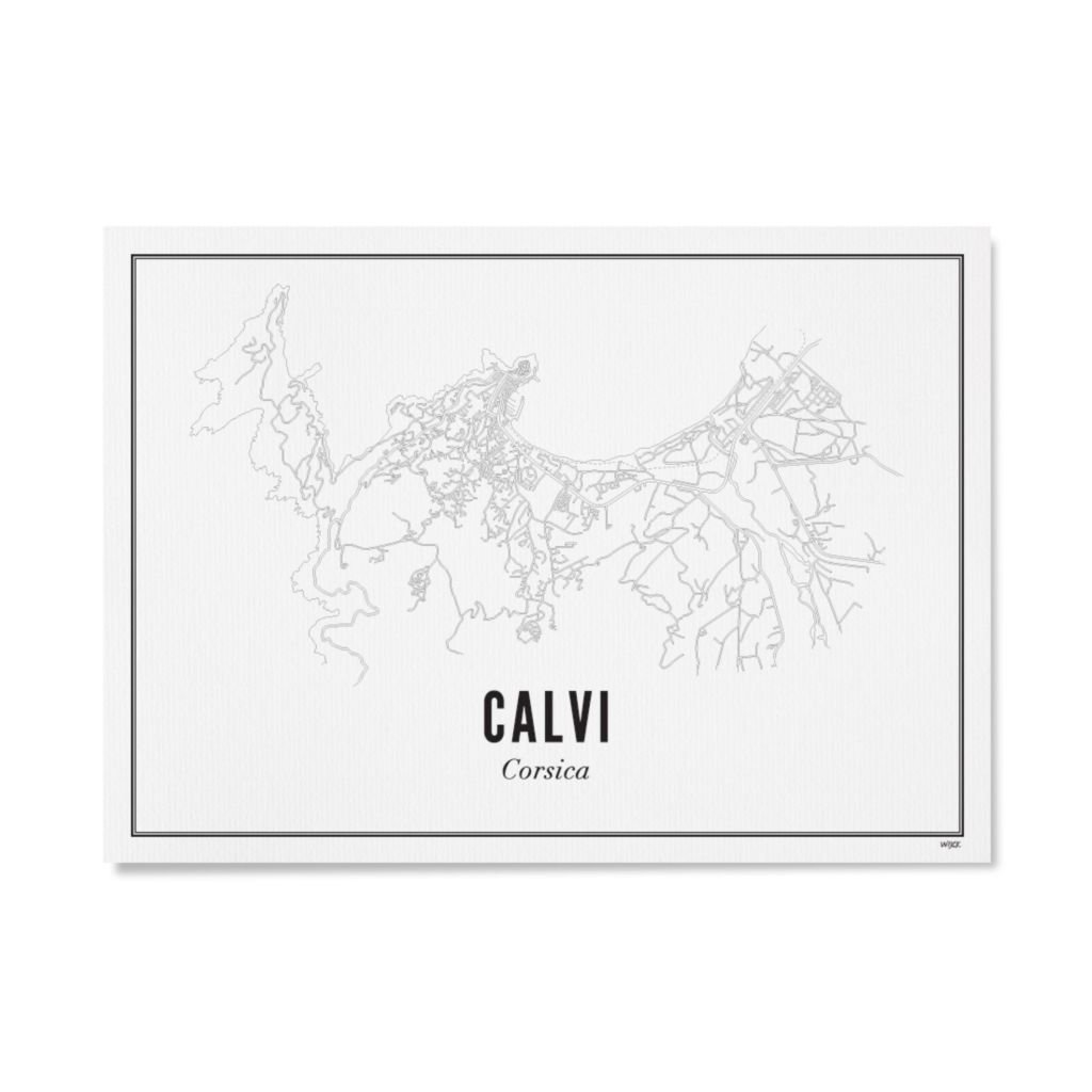Poster van Calvi | WIJCK. 