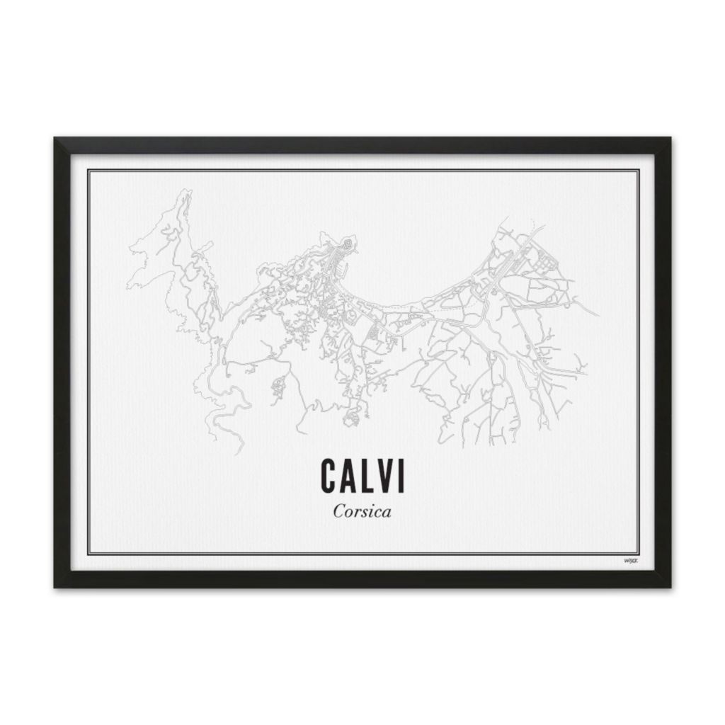 Poster van Calvi | WIJCK. 