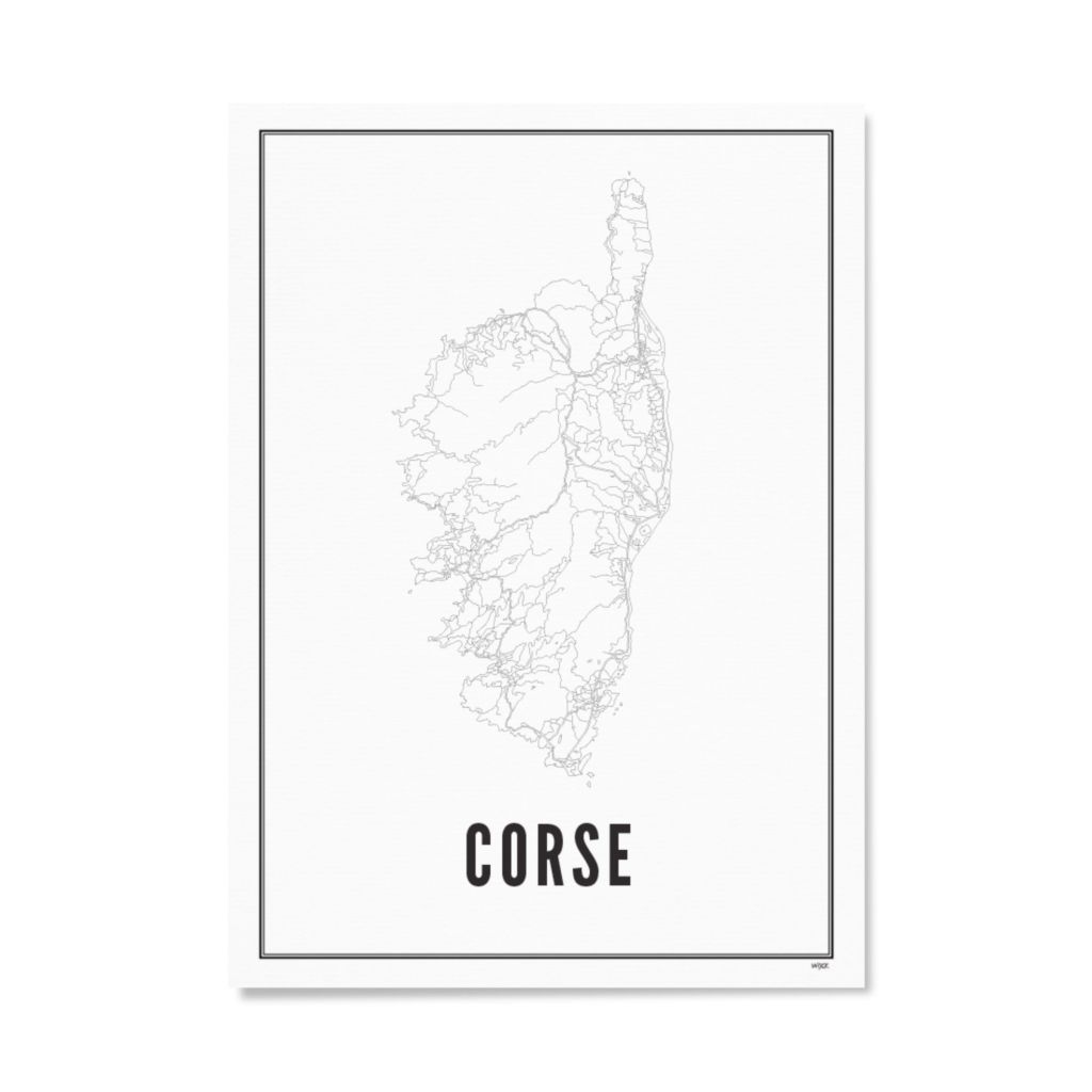 Poster of Corsica | WIJCK.