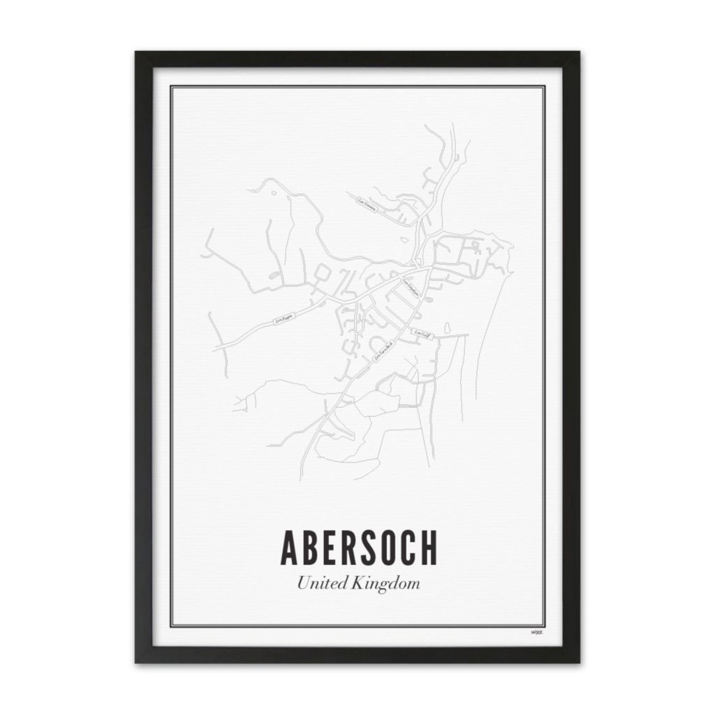 Poster von Abersoch - Stad | WIJCK.