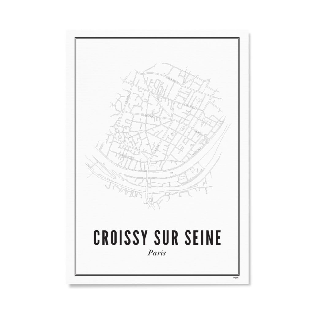 Affiches de Paris - Croissy Sue Seine | WIJCK.
