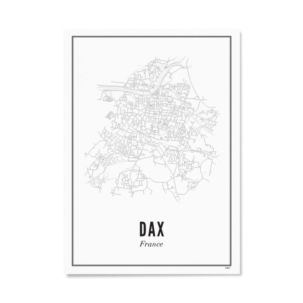 Poster of Dax - Stad | WIJCK.