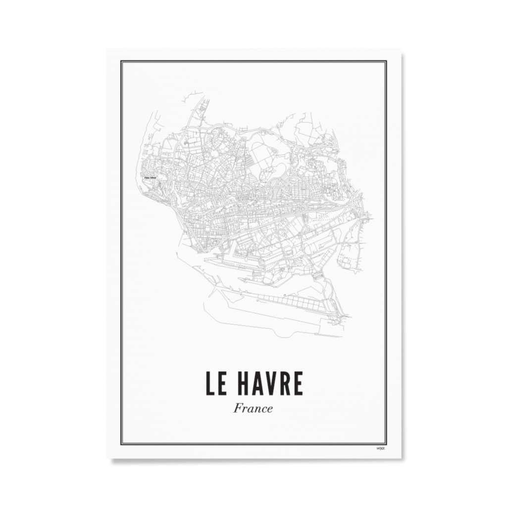 Poster von Le Havre | WIJCK.