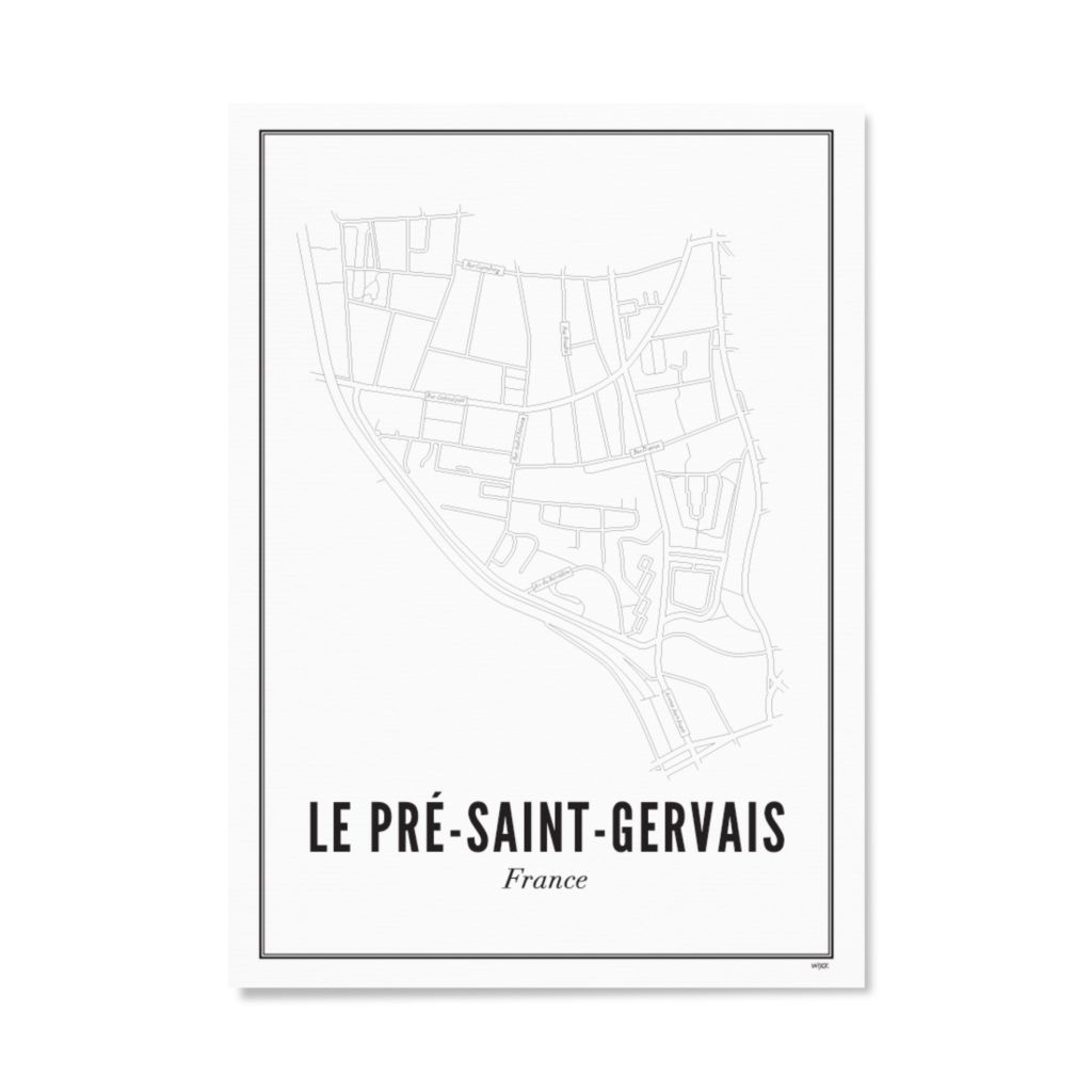 Poster van Le Pré Saint Gervais | WIJCK. 