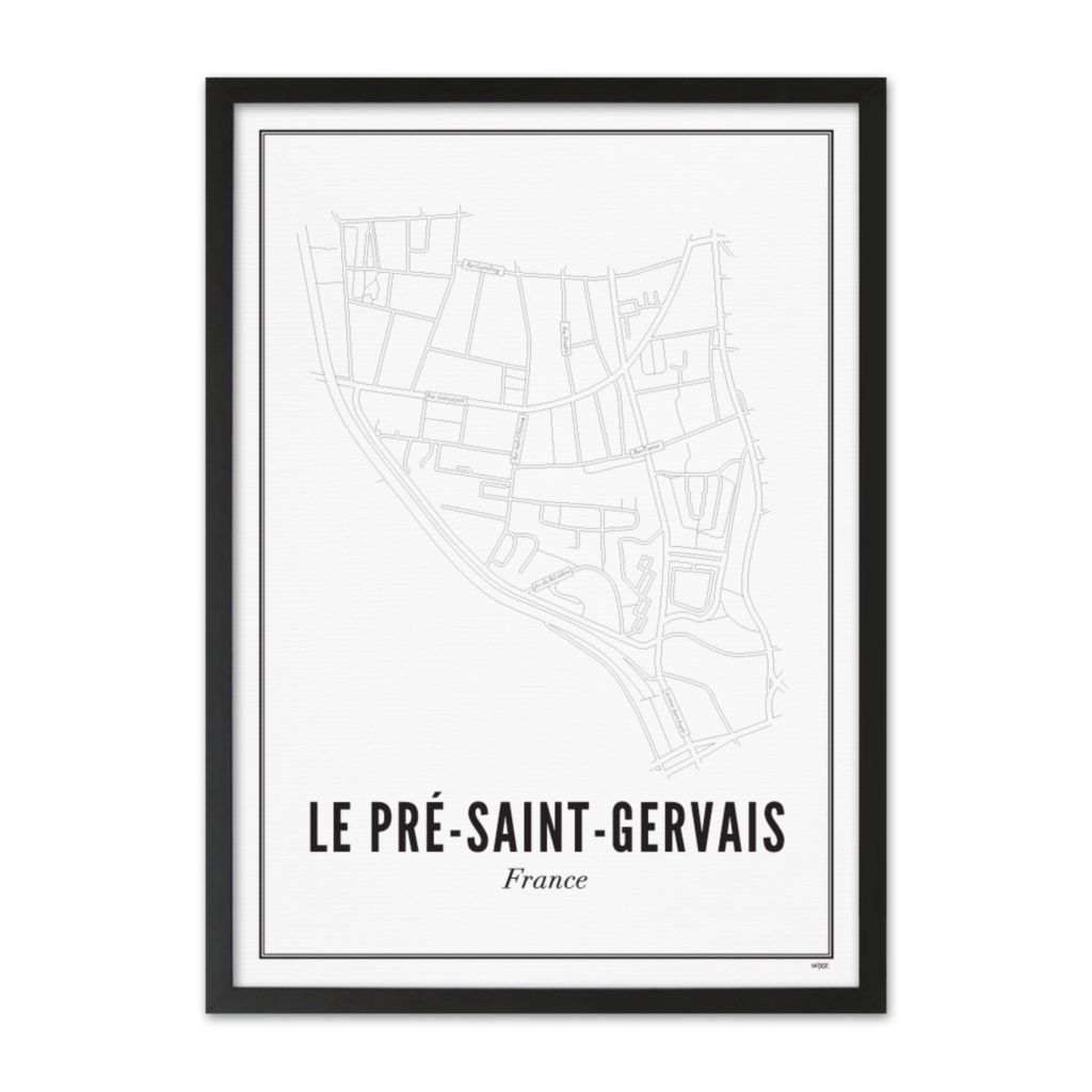 Poster van Le Pré Saint Gervais | WIJCK. 