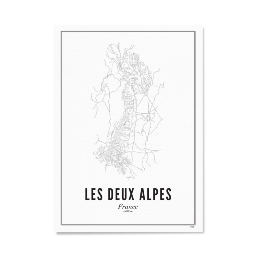 Poster van Les Deux Alpes | WIJCK. 