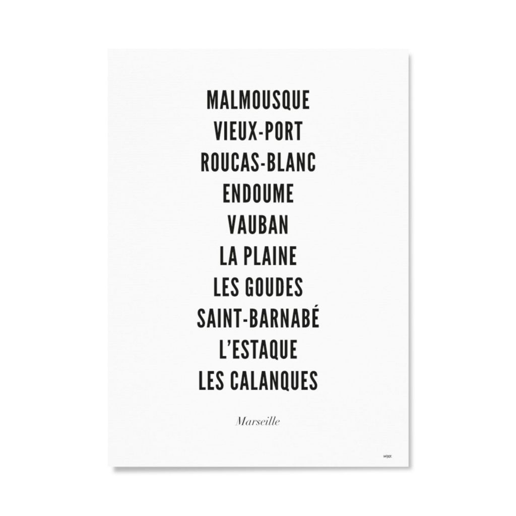 Affiches de Marseille - Ville | WIJCK.