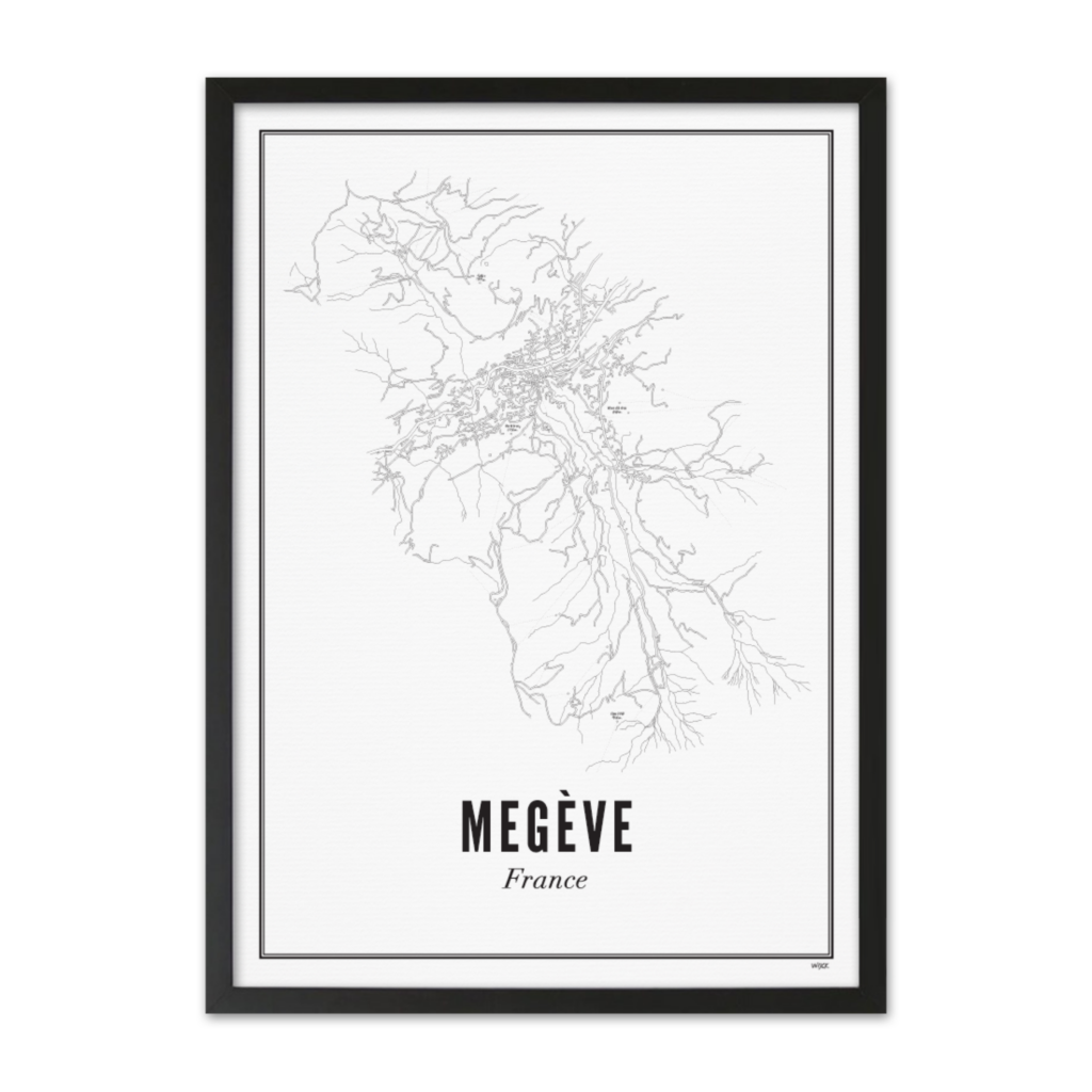 Poster van Megève | WIJCK. 