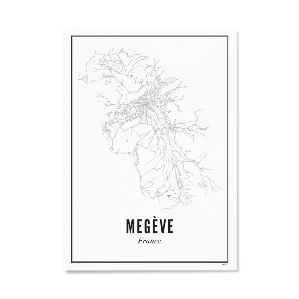 Poster van Megève | WIJCK. 