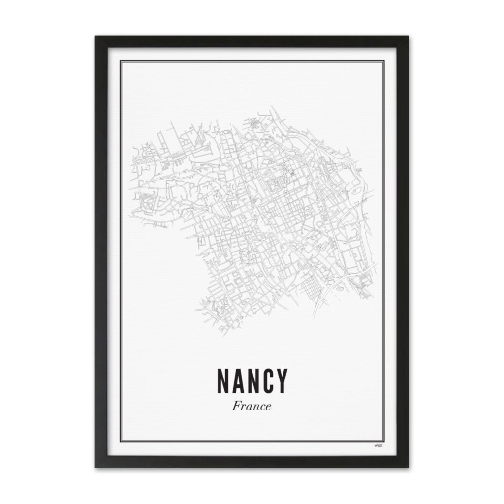 Poster von Nancy - City | WIJCK.