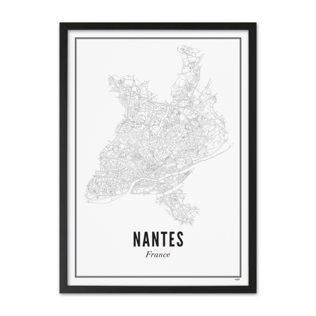 Poster of Nantes - City | WIJCK.