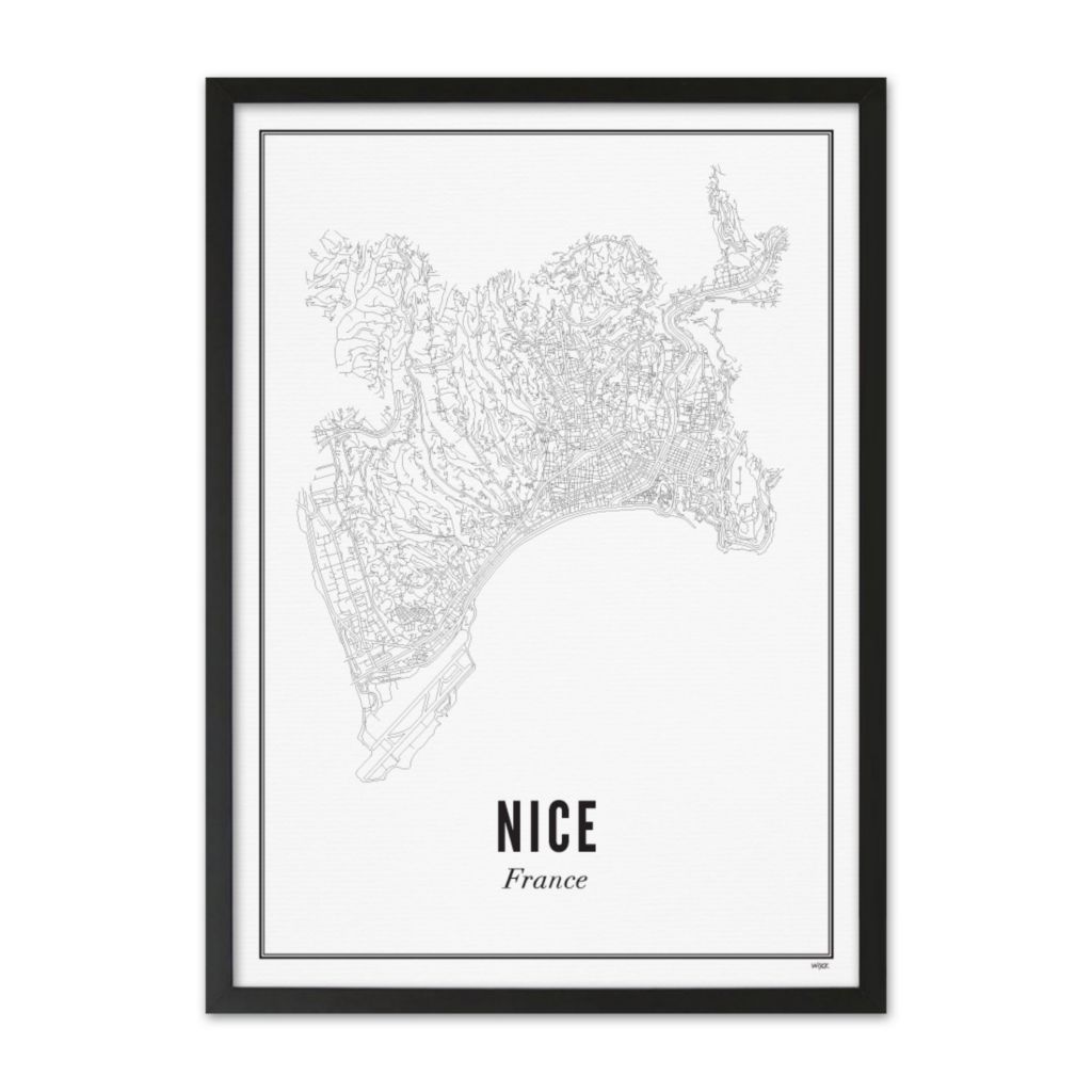 Poster von Nice - Stadt | WIJCK.