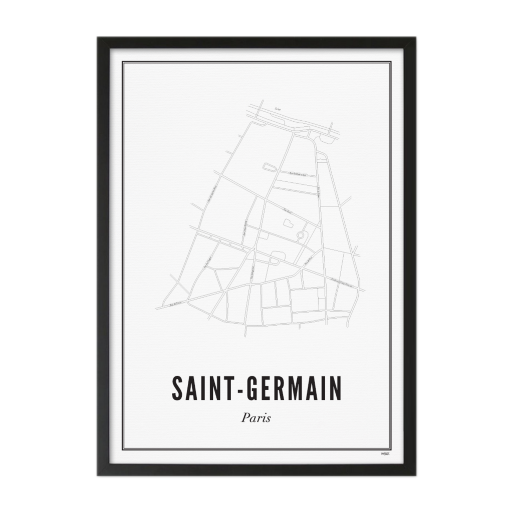 Poster von Paris - Saint-Germain | WIJCK.