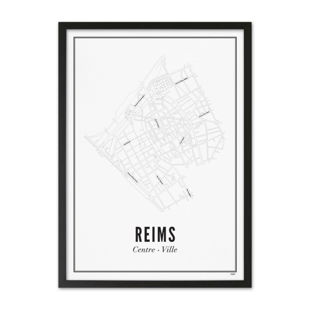 Poster von Reims - Centre | WIJCK.