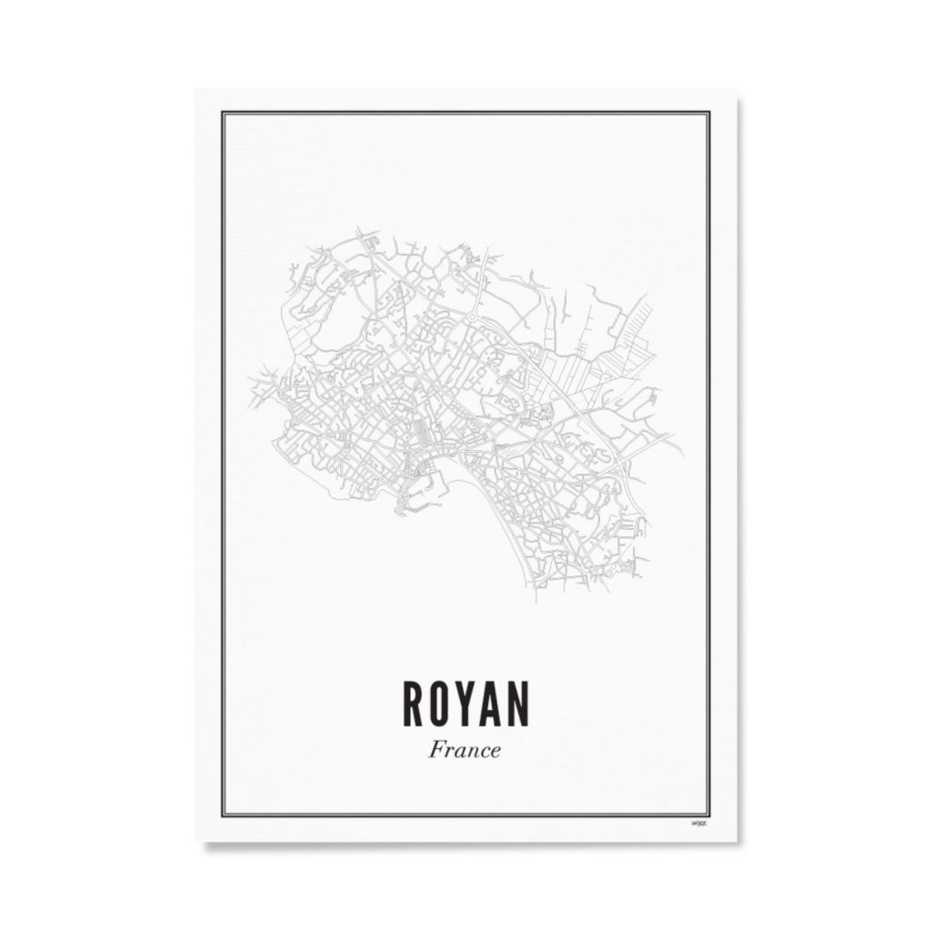 Poster von Royan - Stadt | WIJCK.