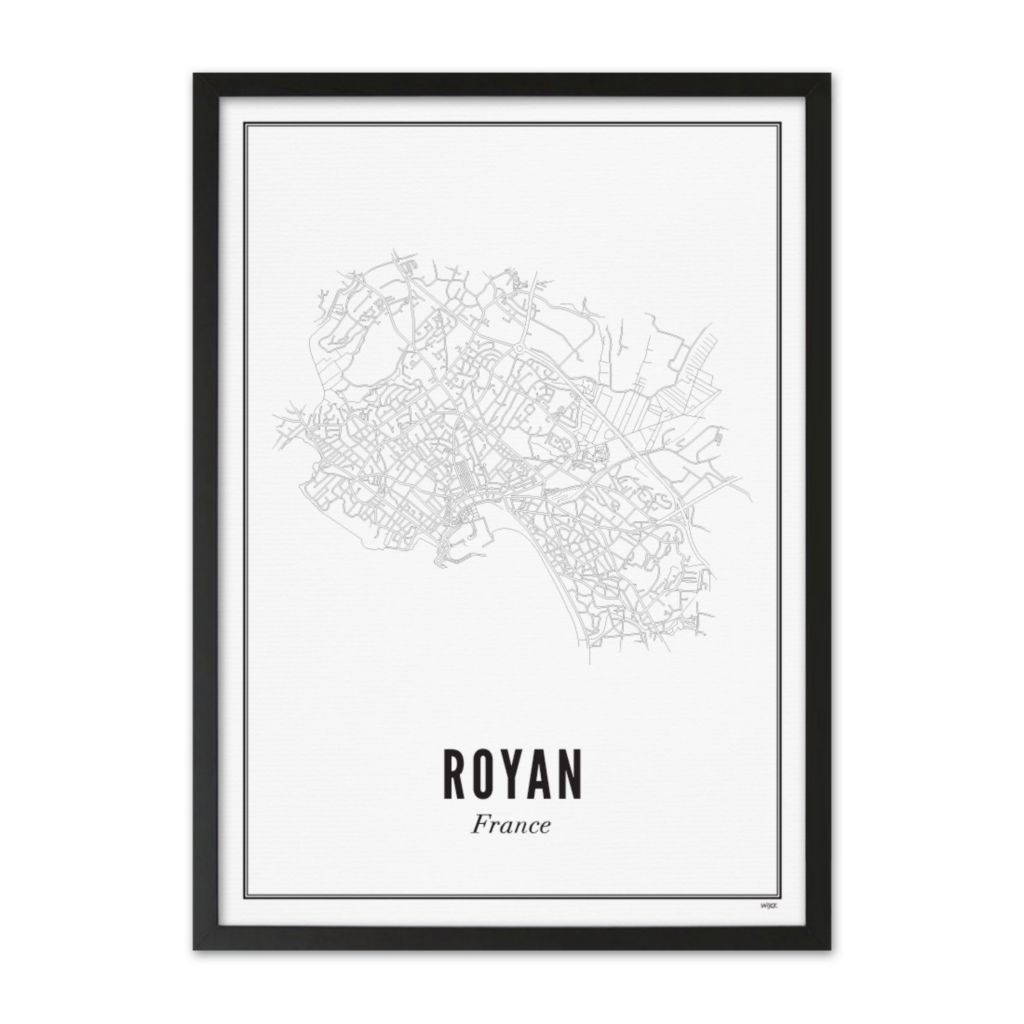 Poster von Royan - Stadt | WIJCK.