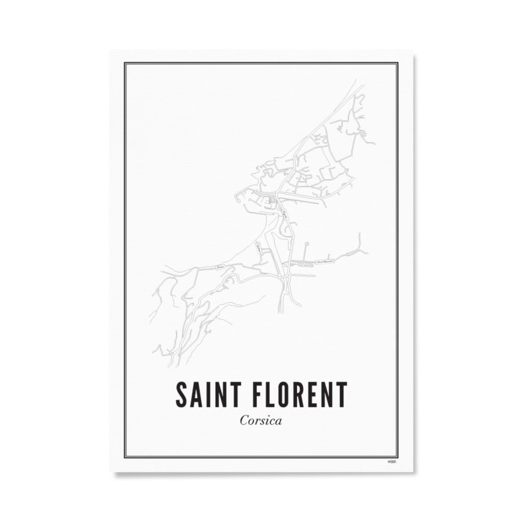 Poster van Saint Florent | WIJCK. 