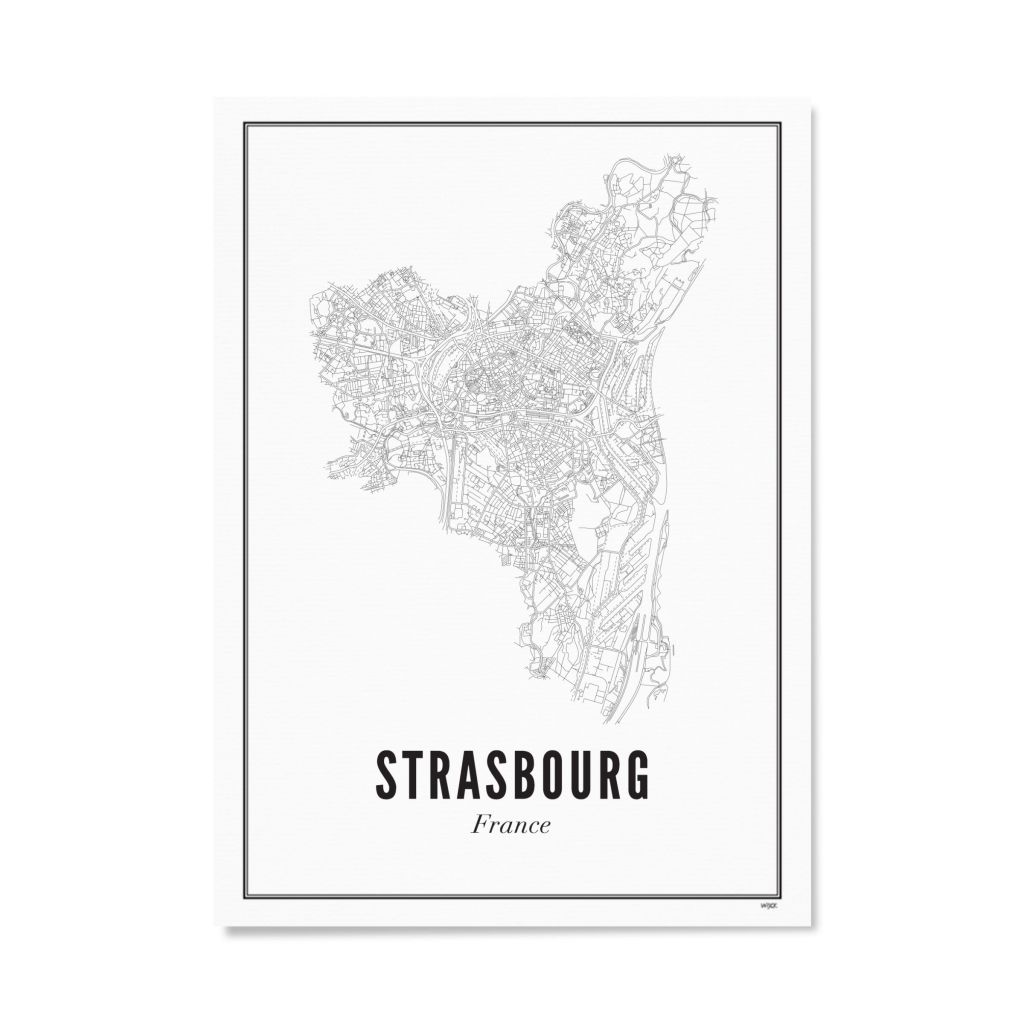 Poster of Strasbourg - City | WIJCK.