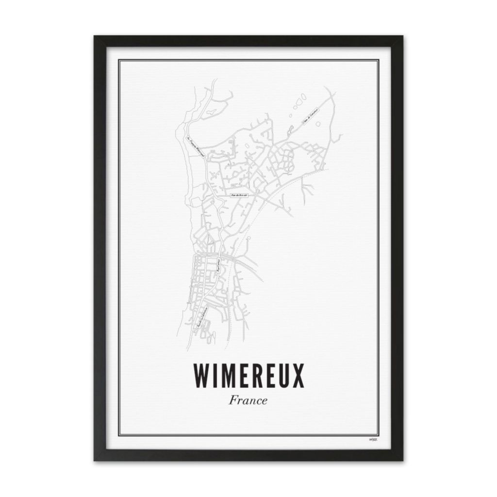 Poster von Wimereux - Stad | WIJCK.