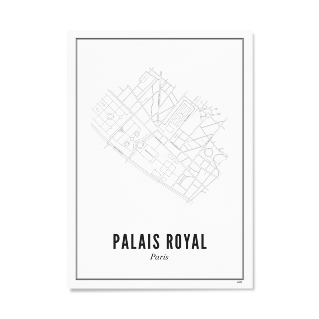 Affiches de Paris - Palais Royal | WIJCK.