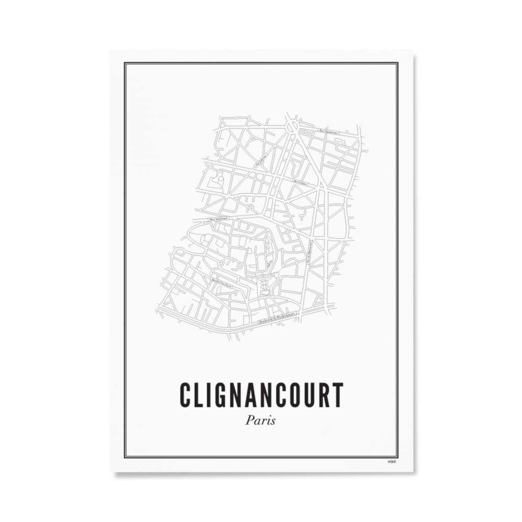 Affiches de Paris - Clignancourt | WIJCK.