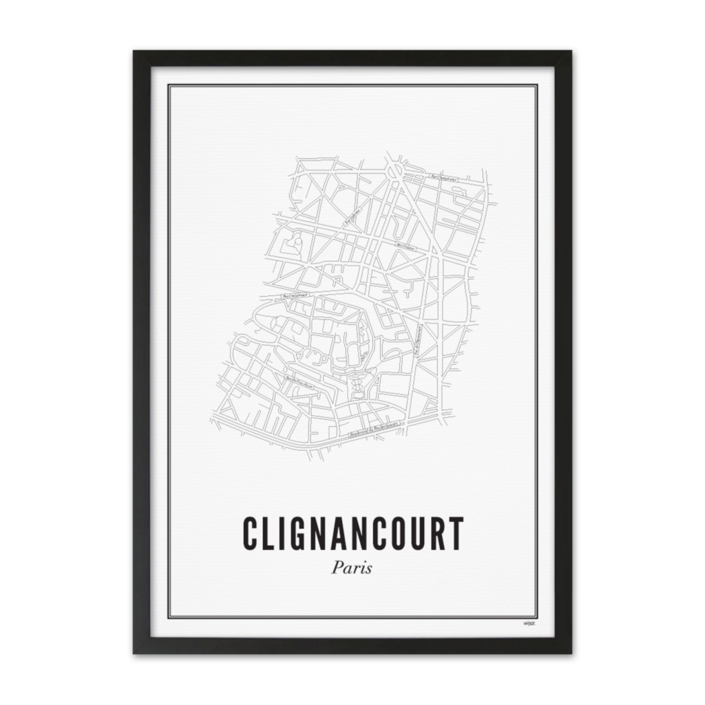 Affiches de Paris - Clignancourt | WIJCK.