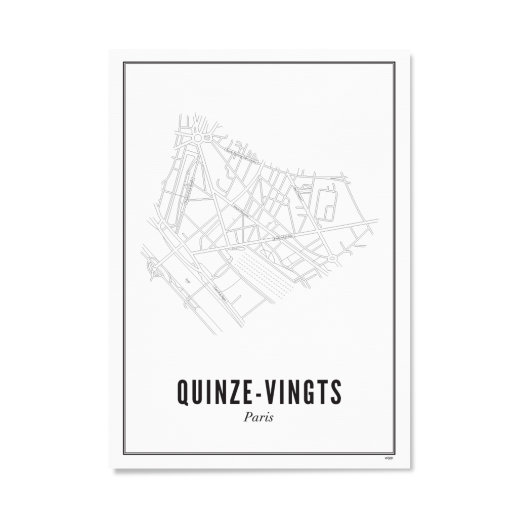 Affiches de Paris - Quinze Vingts | WIJCK.
