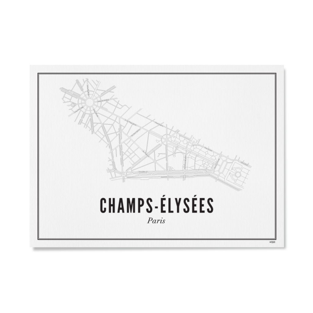 Affiches de Paris - Champs-Élysées | WIJCK.