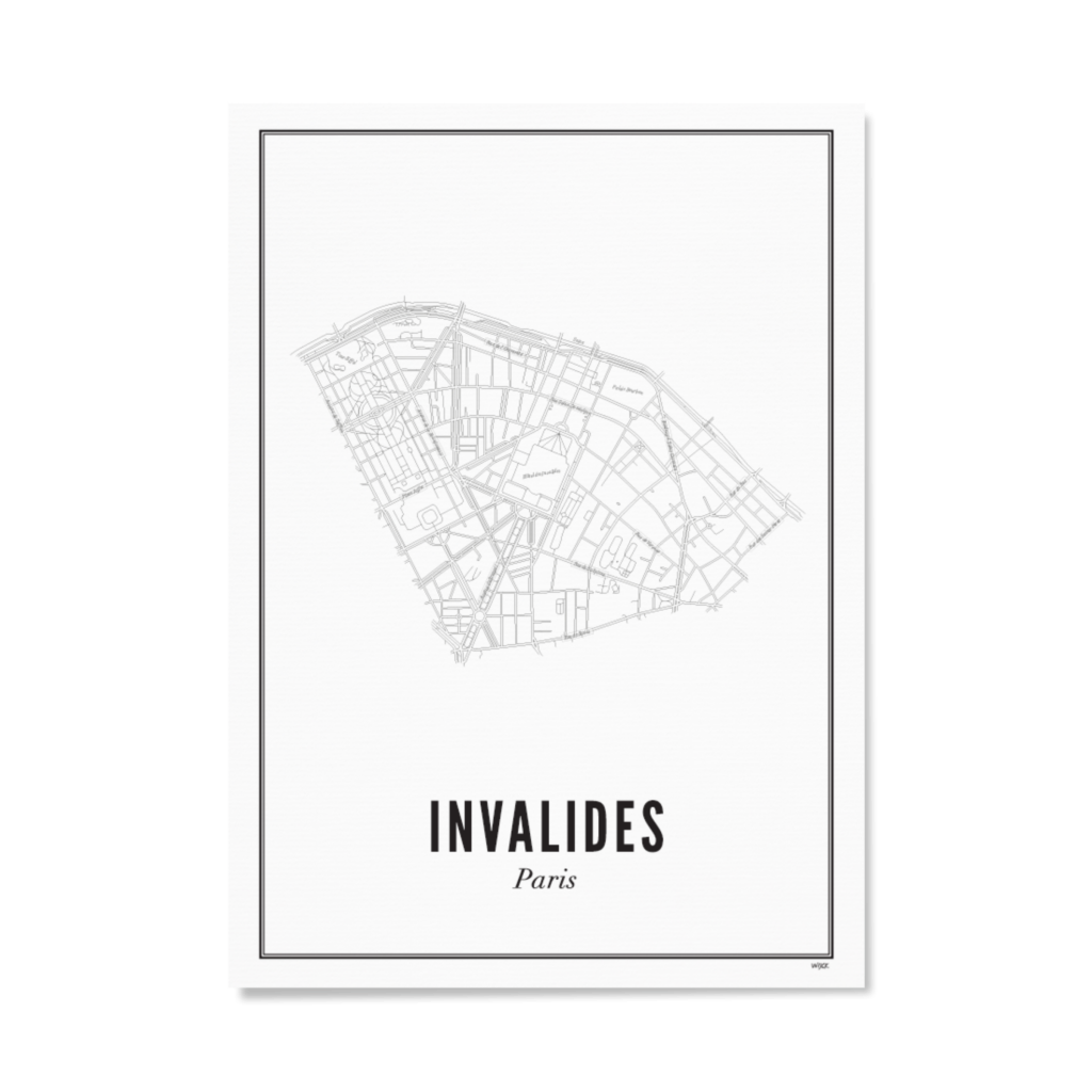 Poster von Paris - Invalides | WIJCK.
