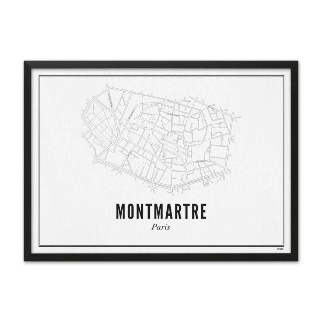Affiches de Paris - Montmartre | WIJCK.
