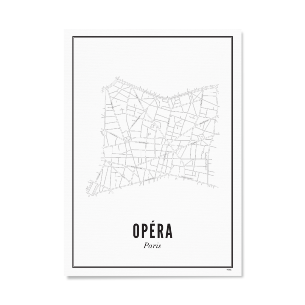 Poster von Paris - Opéra | WIJCK.