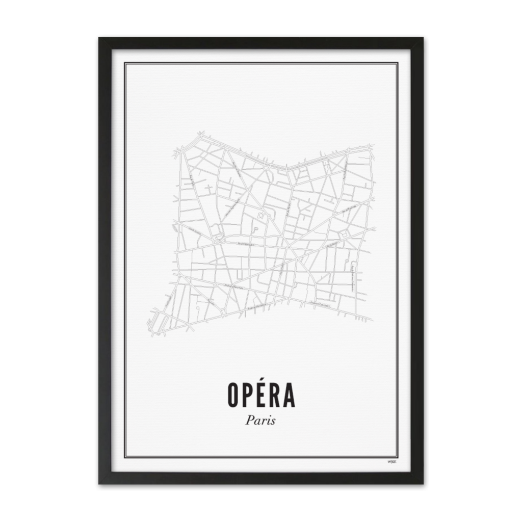 Poster von Paris - Opéra | WIJCK.