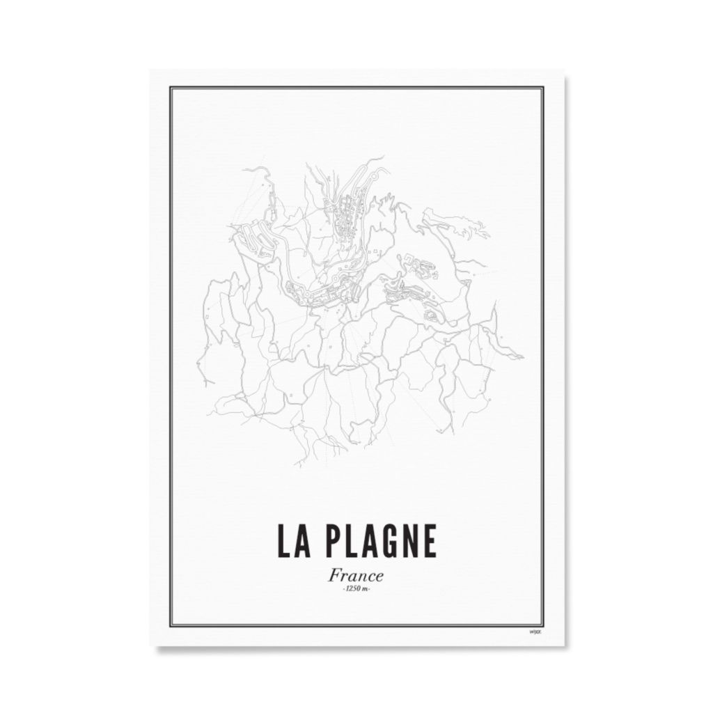 Poster of La Plagne | WIJCK.